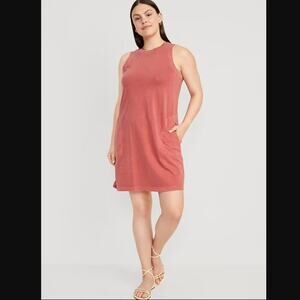 Old Navy 4X Cotton Sleeveless Vintage Mini Shift Dress
